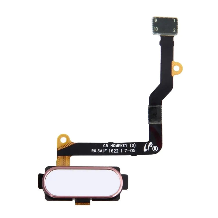 Voor Galaxy C5 / C5000 Home-knop (roze)