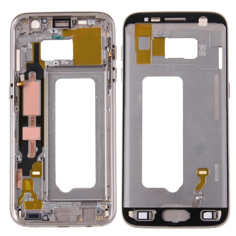 Voor Galaxy S7 / G930 Front Behuizing LCD Frame Bezel Plate (Goud)