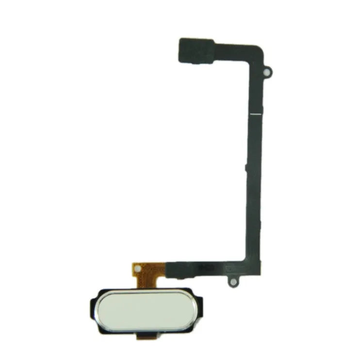 Voor Galaxy S6 edge / G925 Home Button Flex-kabel met vingerafdrukidentificatie (wit)