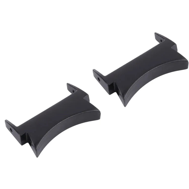 1 Paar voor Samsung Galaxy Watch4 40mm / 44mm Smart Watch Watchband Connector Converter (zwart)