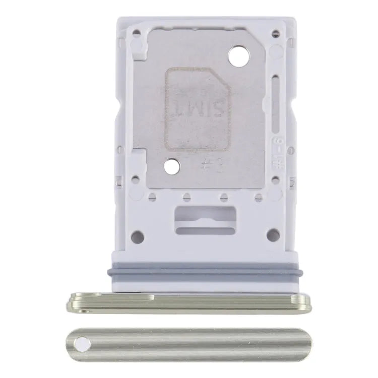Voor Samsung Galaxy A55 SM-A556B Originele SIM-kaarthouder + SIM / Micro SD-kaarthouder (groen)