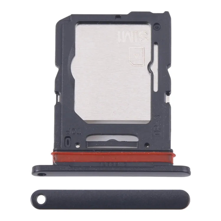 Voor Samsung Galaxy M55 SM-M556B Originele SIM-kaartlade + SIM-kaartlade / Micro SD-kaartlade (zwart)