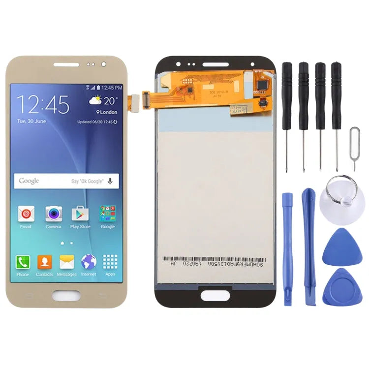 TFT LCD-scherm voor Galaxy J2 (2015) / J200F / J200Y / J200G / J200H / J200GU met Digitizer Volledige montage (Goud)