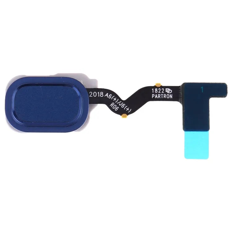 Voor Galaxy J4 (2018) SM-J400F/DS J400G/DS Vingerafdruksensor Flex Kabel (Blauw)