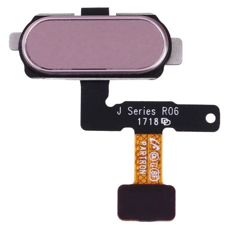 Voor Galaxy J5 (2017) SM-J530F/DS SM-J530Y/DS Vingerafdruksensor Flexkabel (roze)