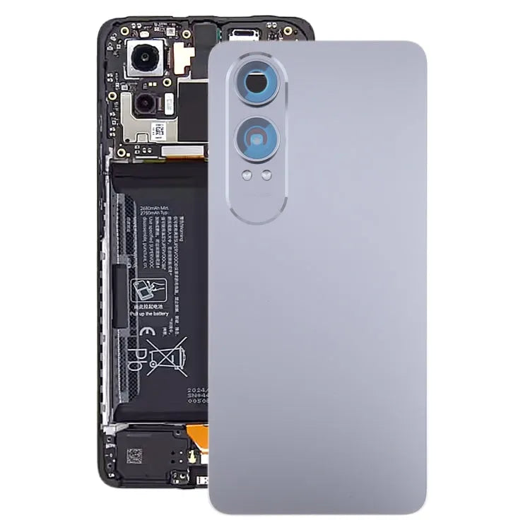 Originele batterij-achterklep met cameralensframe voor OnePlus Nord CE4 Lite (grijs)