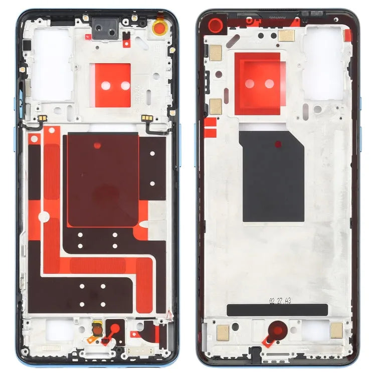 Voor OnePlus 9 (Dual SIM IN/CN-versie) Middenframe-bezelplaat (blauw)