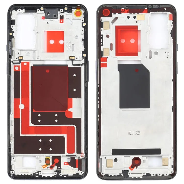 Voor OnePlus 9 (Dual SIM IN/CN-versie) Bezelplaat middenframe (zwart)