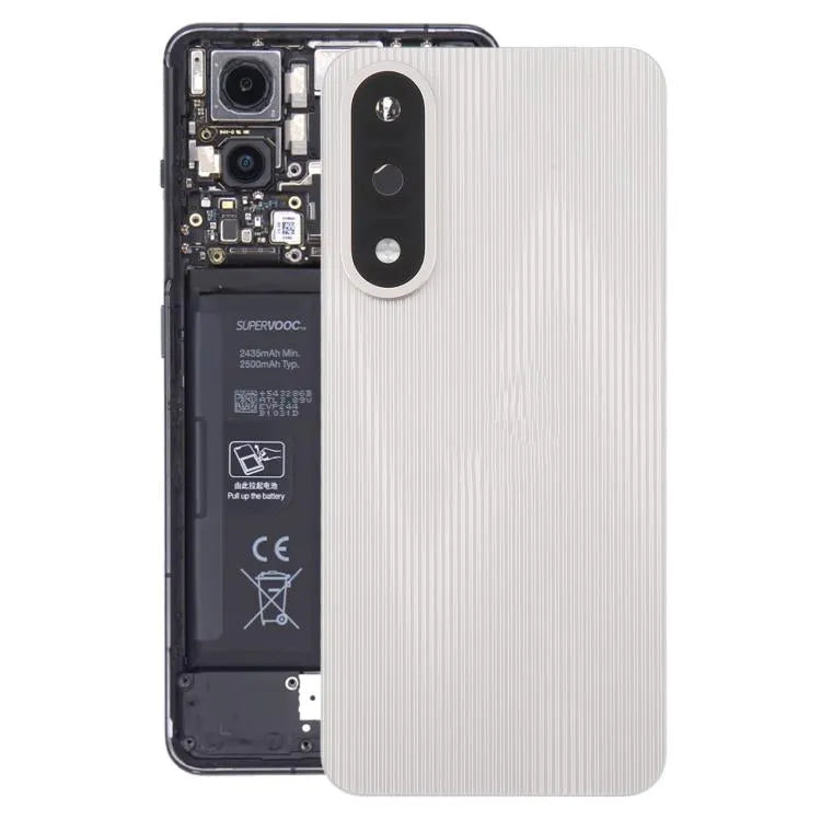 Batterijachterklep met cameralensframe (titanium) voor OnePlus Ace 5 Ultra