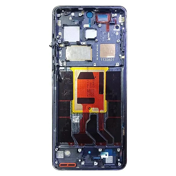 Voor OnePlus 12 Middenframe Bezelplaat (Zwart)