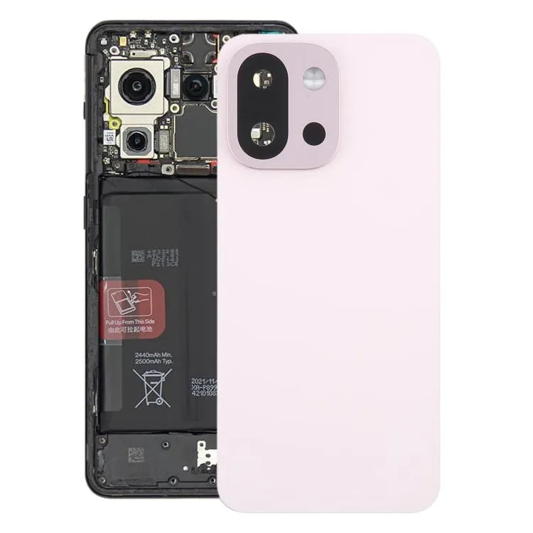 Originele batterij-achtercover met cameralensframe voor OnePlus 13T / 13s (roze)