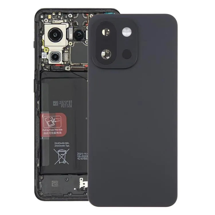 Originele batterij-achterklep met cameralensframe voor OnePlus 13T / 13s (zwart)