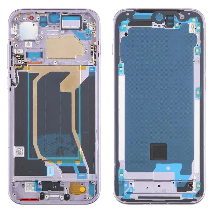 Middenframeplaat met aan/uit-knop en volumeknoppen / flexkabel voor OnePlus 15 CPH2747 CPH2745 PLK110 CPH2749 (paars)