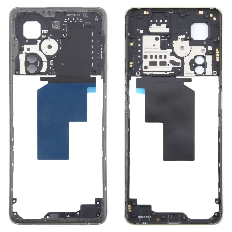 Voor OnePlus Nord CE 3 Lite Originele middenframe bezelplaat (groen)