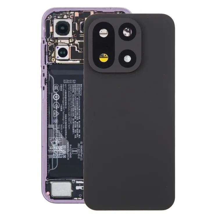 Originele OnePlus 15 batterij-achtercover met cameralensframe (zwart)