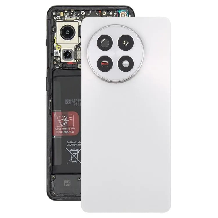 Originele batterij-achterklep met cameralensframe (titanium) voor OnePlus 13R