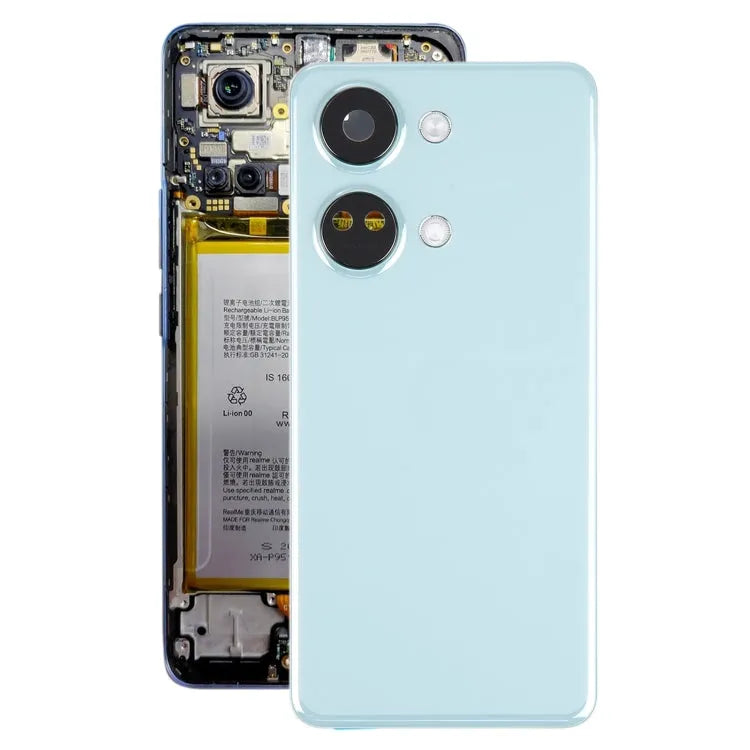 Originele batterij-achterklep met cameralensframe voor OnePlus Ace 2V (groen)