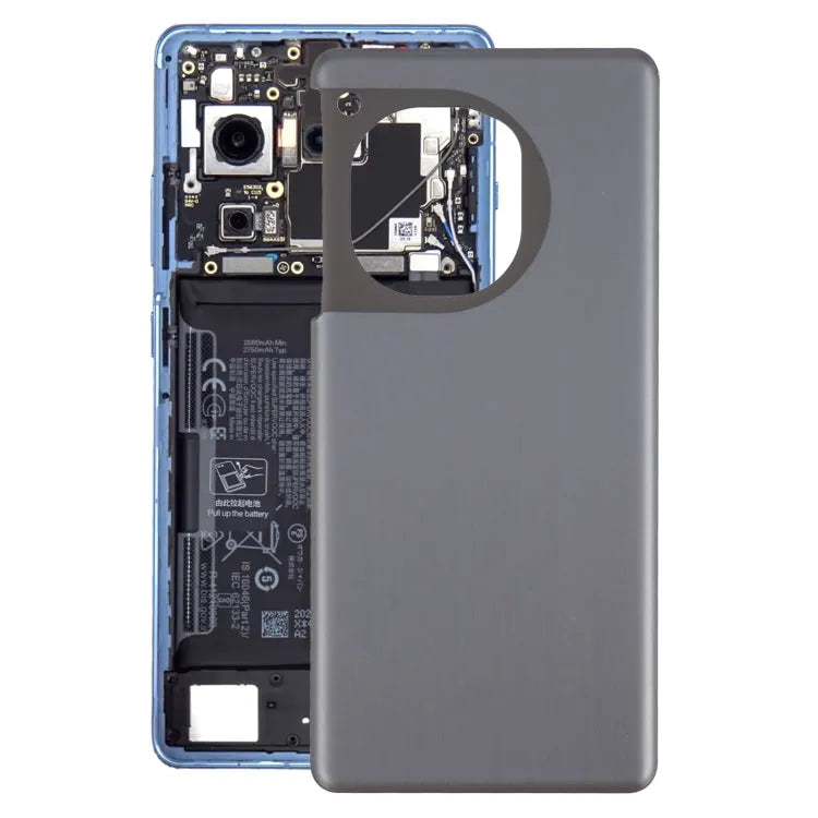 Voor OnePlus Ace 3 Batterij Achterkant (Zwart)