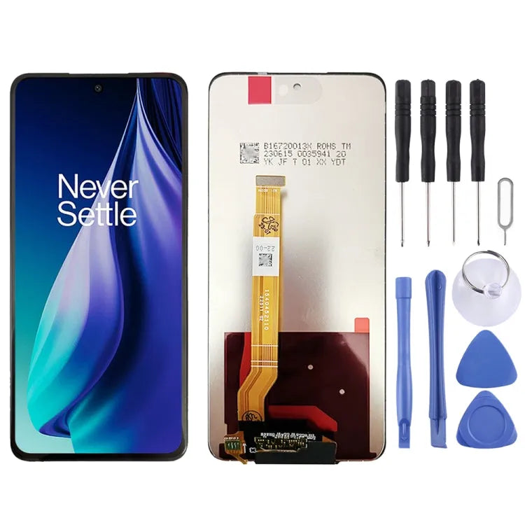 Voor OnePlus Nord N30 SE CPH2605 IPS LCD-scherm Digitizer volledige montage (zwart)