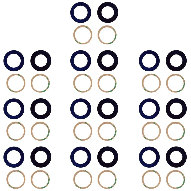 Voor OnePlus 9 Pro / OnePlus 9 10 stuks cameralens aan de achterkant