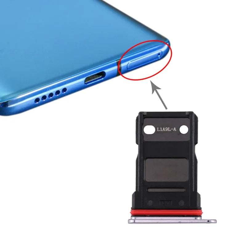 SIM-kaartlade OnePlus 7T zilver