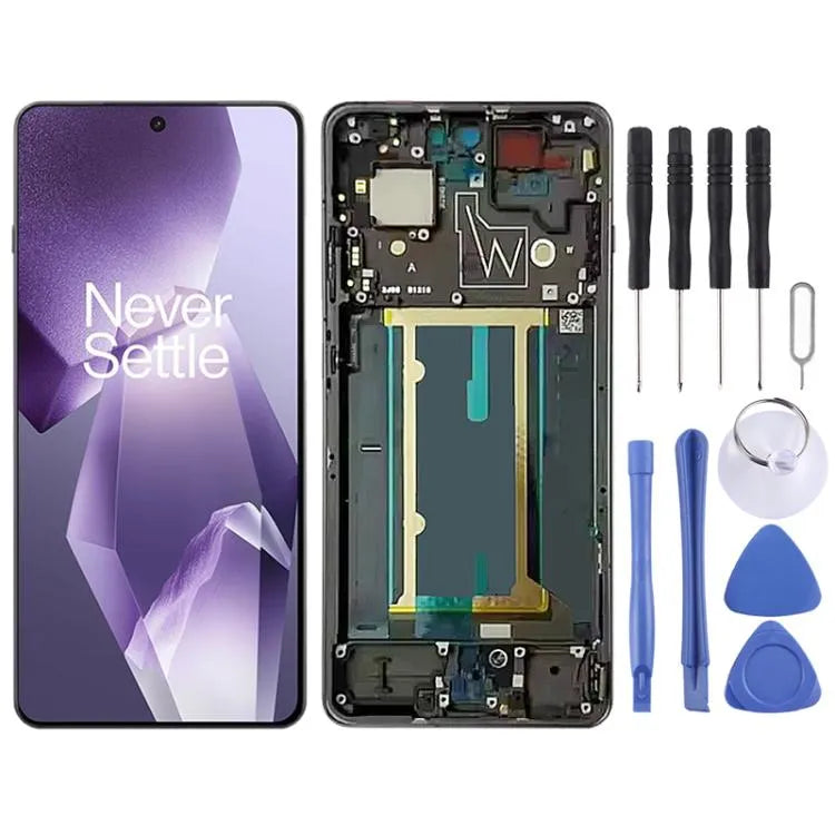 OnePlus Ace 5 Pro PKR110 origineel LCD scherm met frame (zwart)
