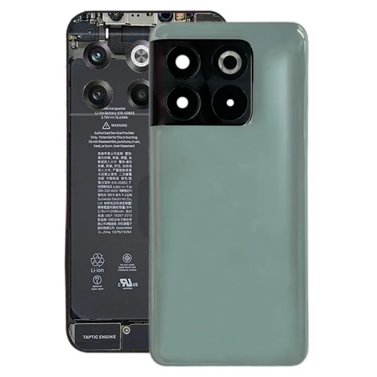 OnePlus Ace Pro Batterijachterklep met Cameralensframe Groen