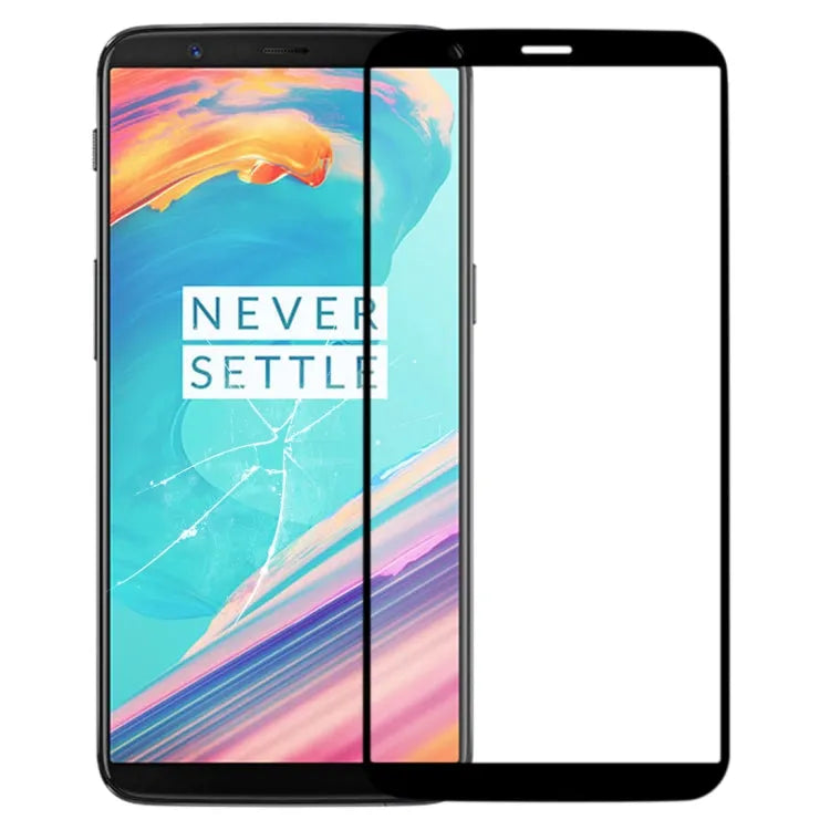 OnePlus 5T Front Buitenglas met OCA Lijm