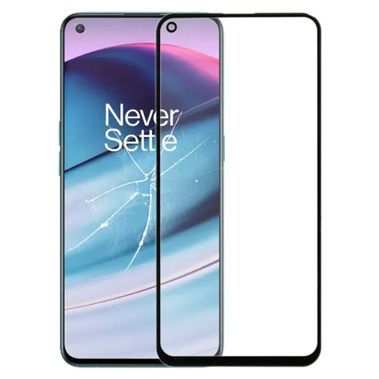 Voor OnePlus Nord CE 5G Buitenste Glazen Lens Voorscherm