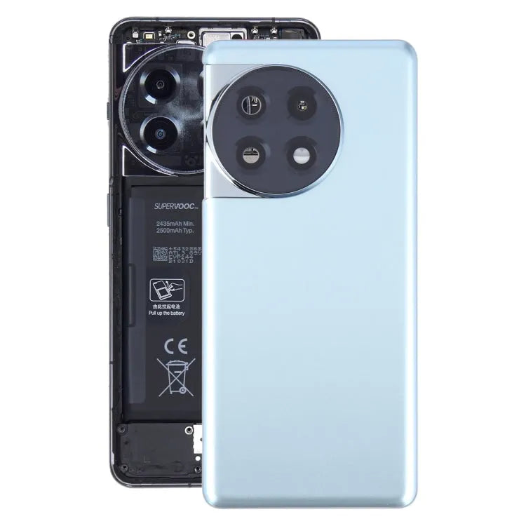 Batterijachterklep met cameraframe voor OnePlus 11R (groen)