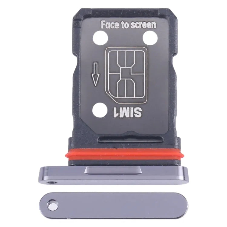Tiroir carte SIM pour OnePlus 12 PJD110 CPH2573 CPH2581 (noir)