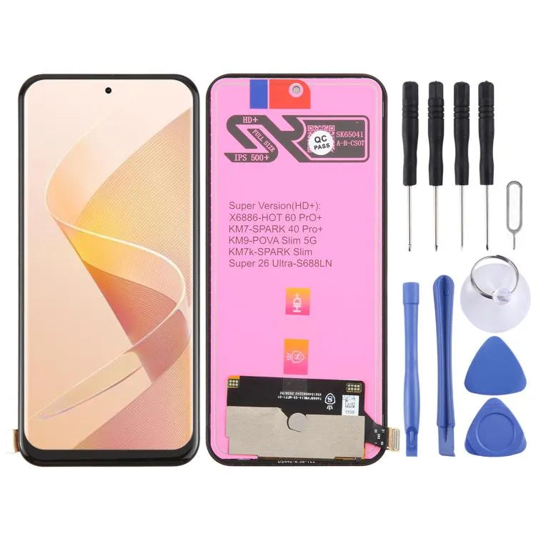 LCD-Display mit Digitizer für Itel Super 26 Ultra S688LN — Komplettmontage