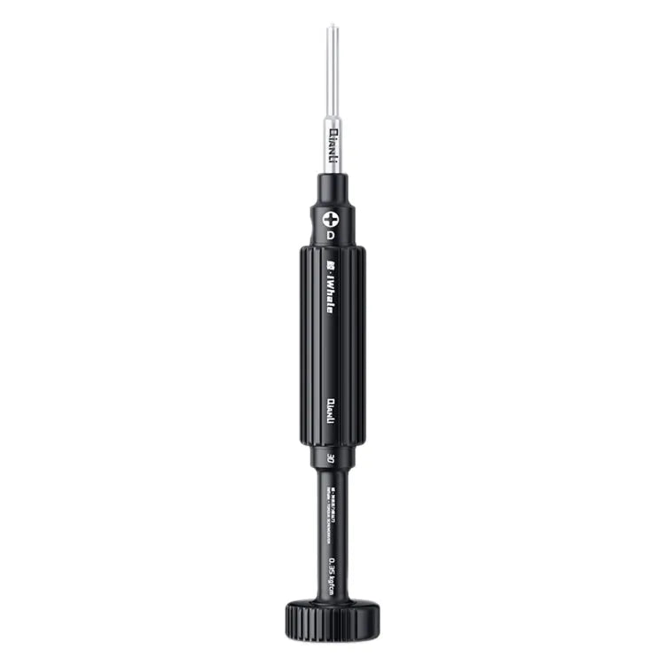 QianLi iWhale speciale S2 stalen magnetische koppel 3D-schroevendraaier, model: D Pinhead Phillips 0,35