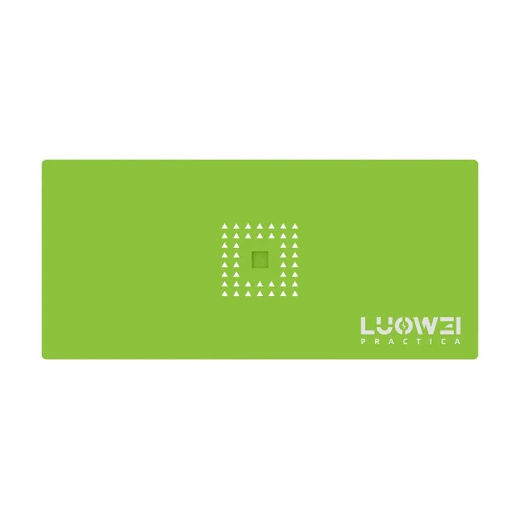 Luowei LW-M2 Multifunctionele Microscoop Reparatie Siliconen Pad Tin Planting Platform(Groen)