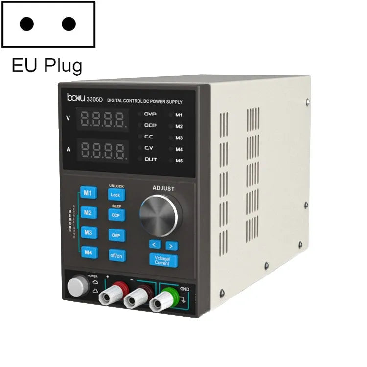 Baku BA-3305D 5A / 30V CNC DC High Power Supply (EU-stekker)