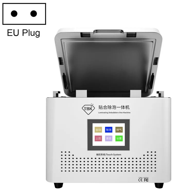 TBK808A fitting en ontblokkering all-in-one OCA vacuüm lamineermachine, EU-plug