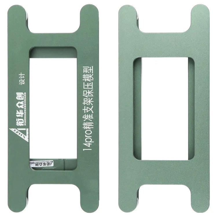 14 Pro Magnetisch LCD-scherm Frame Bezel Drukvasthoudvorm Klemvorm voor iPhone