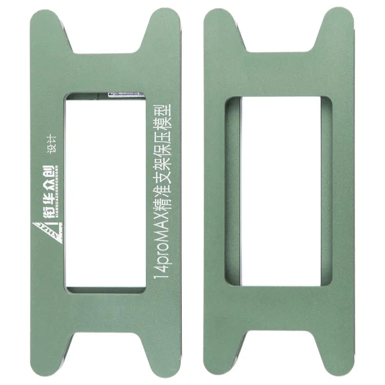 14 Pro Max Magnetisch LCD-scherm Frame Bezel Drukvasthoudvorm Klemvorm voor iPhone