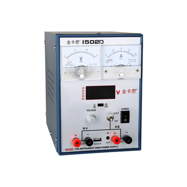 Kaisi K-1502D Repair Power Supply Current Meter 2A Verstelbare DC voeding automatische beveiliging, US Plug