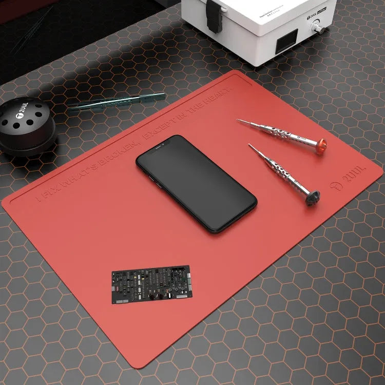 2UUL HARTE WESTEREND SILICONE PAD (rood)