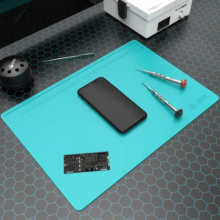 2UUL HEART WESTEREND SILICONE PAD (BLAUW)