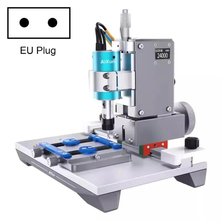 AiXun 2e generatie intelligente BGA-chippolijstmachine voor telefoonmoederborden, automatische reparatie van scherm-IC-ontgommachine met EU-stekker