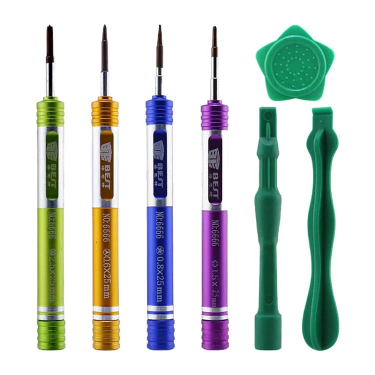 BEST BST-6666 aluminiumlegering schroevendraaier, model: 7 in 1 set