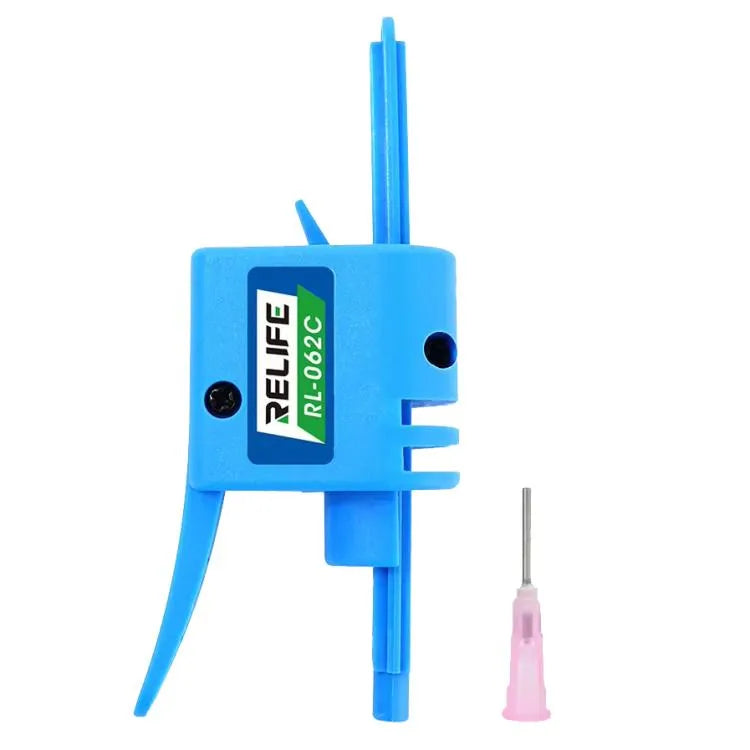 RELIFE RL-062C 3-5CC Handmatige lijmtang Reparatie van mobiele telefoons Moederbord Soldeerolie Spuitbooster Tinpasta Spuitduwer