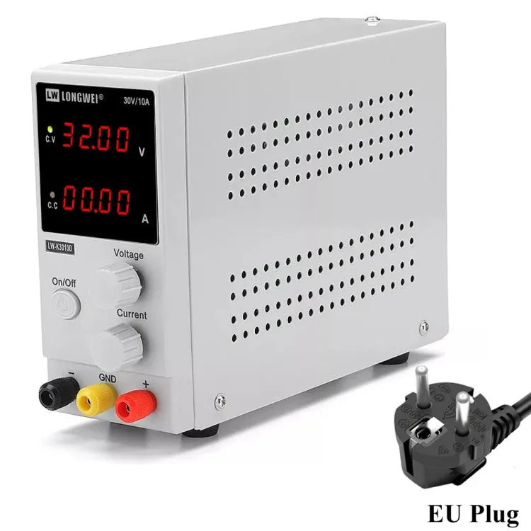 K3010D 30V 10A DC Schakelende gereguleerde voeding Telefoonreparatie Spanningsregelaar (EU-stekker)