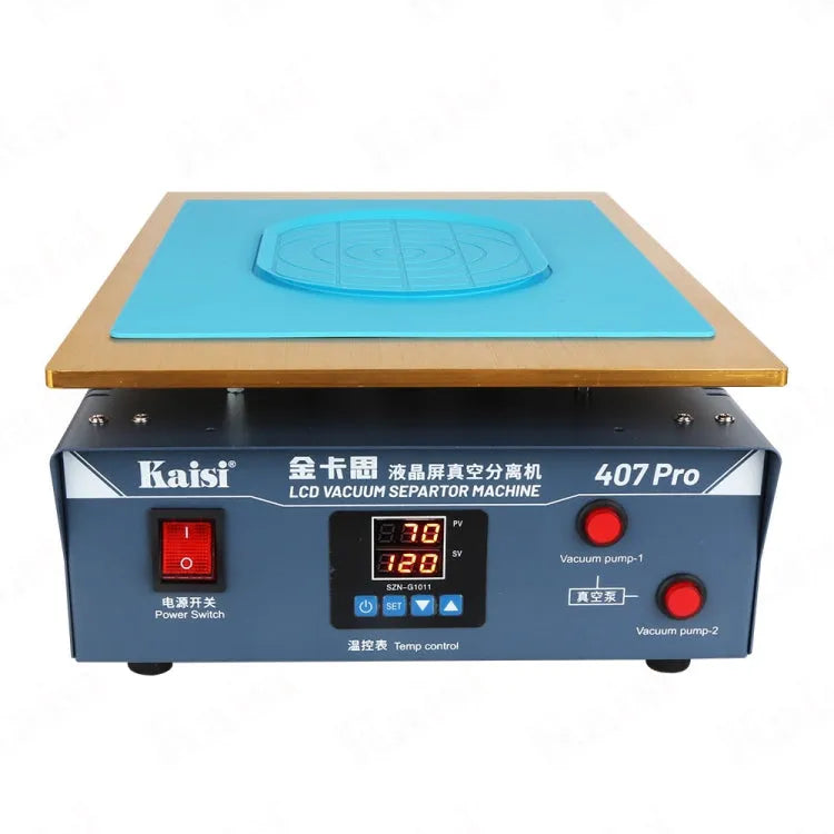 Kaisi 407 Pro 18 inch dubbele vacuümpomp LCD-schermscheidingsmachine (EU-stekker)