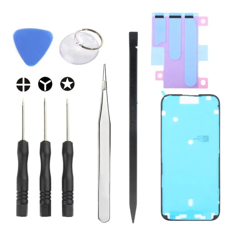 16 Pro Max: JIAFA JF-8162 9-in-1 batterijlijm + waterdichte lijm + reparatieset voor iPhone