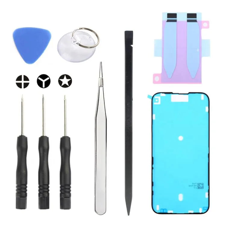 16 Plus: JIAFA JF-8162 9-in-1 batterijlijm + waterdichte lijm + reparatieset voor iPhone