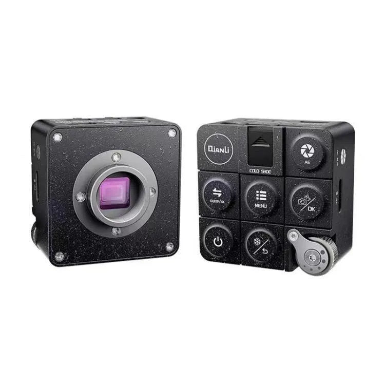 QianLi 6.5X-58X Gorilla 4K industriële camera, stekker: EU-stekker