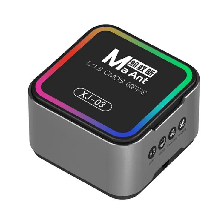 MaAnt XJ-03 Kleurrijke HDMI/USB-uitgang 60FPS HD-microscoopcamera (grijs)